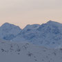 Ortler Dreigestirn vom Langtauferertal aus