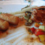 zum Abschluss, lecker essen.....