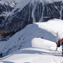 zuletzt müssen wir die Skier schultern