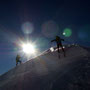 Franz mit Ski