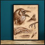 Etsy – Digitaler Poster Download Rabe – Digital Poster Download Raven – Corvus Corax