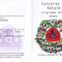 Programma sala - fronte