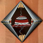 Warrior hat: acrylic 40x40 cm (2024)