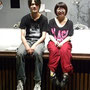 今回の演出：川原由希と舞台監督：石田聖也(左)です☆