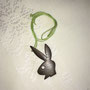 "playboy" pendentif en Ipé