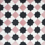 SOUTHERN TILES, Zementfliese / Dekor: Petit Latti, rosa 20x20 cm