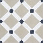Zementfliese, Southern Tiles / Dekor: Petit Latti, khaki 20x20 / 1,6 cm