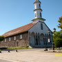 wunderschöne Holzkirche auf Chiloé