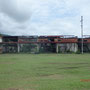 Kriegsruinen aus jüngster Vergangenheit in Awara auf Bougainville