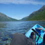 Bucht im Norden Alaskas mit glasklarem Wasser