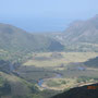 interessante Landschaftsgestaltung durch den Bergbau in Neukaledonien