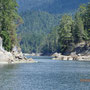 Einfahrt zum Prideaux Harbour im Desolation Sound