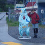 einziger gesichteter Bär beim Bärenfest in Wrangell