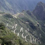 Straße nach Machu Picchu