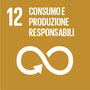 Icona dell'obiettivo sostenibile dodici: Consumo e produzione responsabili