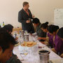 Weinschulung der Rebsorten in Bhutan