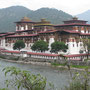 Punakha Dzong also known as the Palace of Happiness
