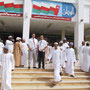 Wir dürfen heute 1200 Studenten aus allen Landesteilen des Oman zum Oral - Interview begrüßen.