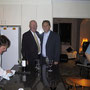 Mit Vice Präsident Val an der Bar.