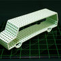 Anachro CG  (VIP Style) 　　　2004 ceramic,glass board 　45.0×45.0×13.0（cm）