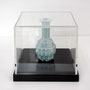 Low pixel CG 「POP ICON」 -Seiji-　　　       2008  ceramic,Acryl box  9.5×9.5×9.5(cm)　　個人蔵