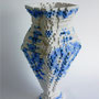 Low pixel CG 「Vase?」　　　       2007  ceramic  29.0×17.0×15.0(cm)