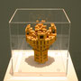 Low pixel CG 「POP ICON」 -jomon-　　　       2012  ceramic,Acryl box  15×15×15(cm)　　個人蔵