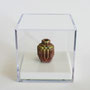 Low pixel CG 「POP ICON」 -Kobizen-　　　       2008  ceramic,Acryl box  9.5×9.5×9.5(cm)　　個人蔵