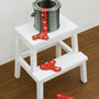 Low pixel CG 「Painting operation」　detail　　       2009  ceramic,wood  64.0×43.0×51.0(cm)