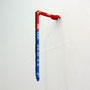 Low pixel CG 「The one like crowber 1」　　　       2008  ceramic  32.0×13.5×3.5(cm)