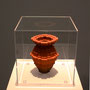 Low pixel CG 「POP ICON」 -yayoi-　　　       2012  ceramic,Acryl box  15×15×15(cm)