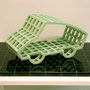 Anachro CG  (Sports Car S size) 　　　2006 ceramic,glass board 　30.0×40.0×14.0（cm）