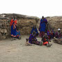 Im Maasai-Dorf