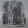 Portail de la cathédrale de Rouen (Seine-Maritime)