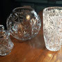 Divers morceaux de vaisselle en cristal  no. 741