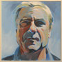 Peter W. 80x80 Acryl auf Leinwand 2012 K017
