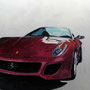 Ferrari 599 100 x 120 Acryl auf Leinwand 2013-10-09 A035