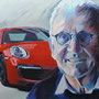 Peter H. mit 991 120 x 80 Acryl auf Leinwand 2014-04 A044