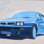 Lancia Delta Integrale 100 x 80 Acryl auf Leinwand 2013-07 A029