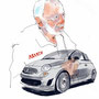 Nico mit Abarth ipad Grafik 2022 KO 116