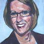 Frau A.R. 50x70 Acryl auf Leinwand 2017-08 KO59