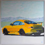 gelber GT3 80 x 80 Acryl auf Leinwand 2012-12 A024