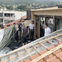 Arbeiten auf der Dachterrasse