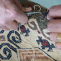 restauro tappeto vecchio Ardebil persiano trieste