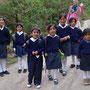 schoolkids we met on our way back.... they walk the 1 hour each way every day....