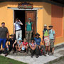 Our Trekking Group in front of the hostel