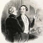 Hommes à l'opera - Daumier