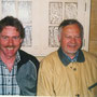 Vorsitz. Norbert Kraus und Robert Schricker bei einem Ausflug nach Südtirol 2002