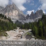 Unterwegs zum Städtchen "Auronzo di Cadore"