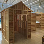 金沢21世紀美術館　　「魔法のジカン」　　　設営、小屋製作協力